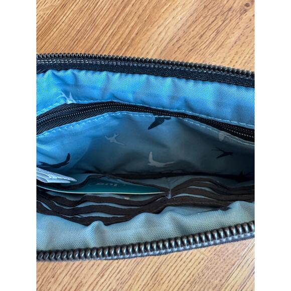 Rainbow stitch Lug Detachable pouch 8x5 - 8 card slots and coin pouch - Picture 3 of 8